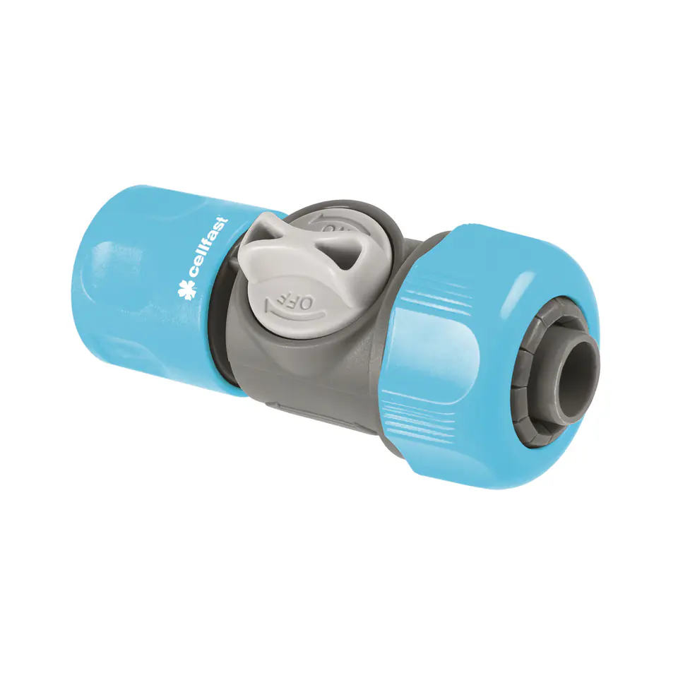 ⁨1/2" quick coupler with Cellfast Ideal valve⁩ at Wasserman.eu