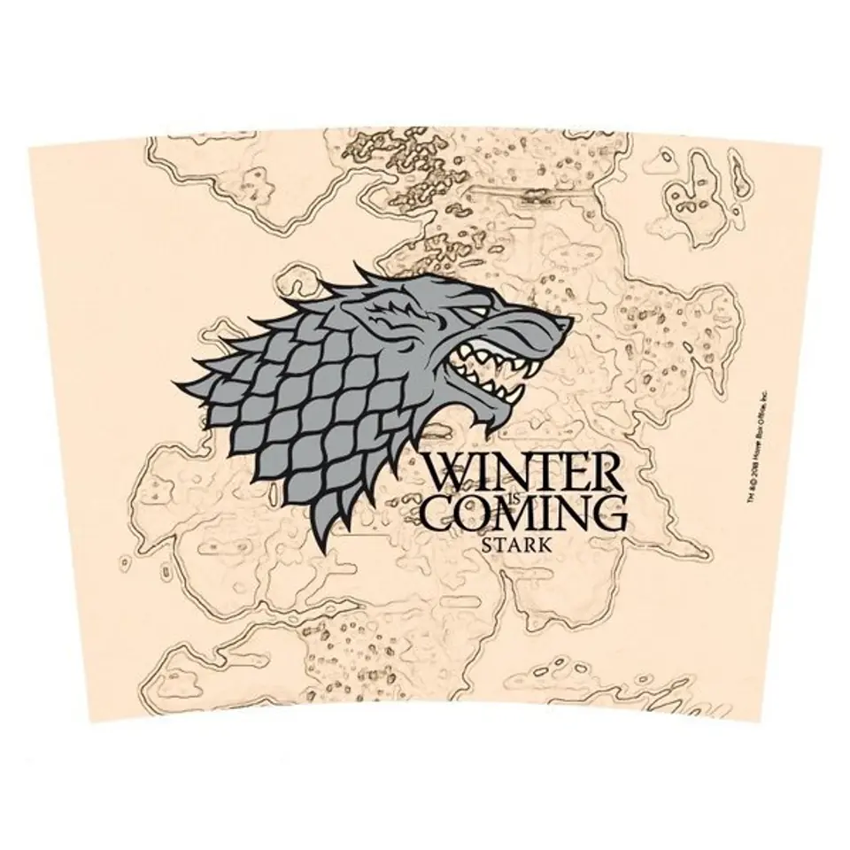 ⁨Travel/Thermal Mug - Game of Thrones "Winter is coming"⁩ at Wasserman.eu