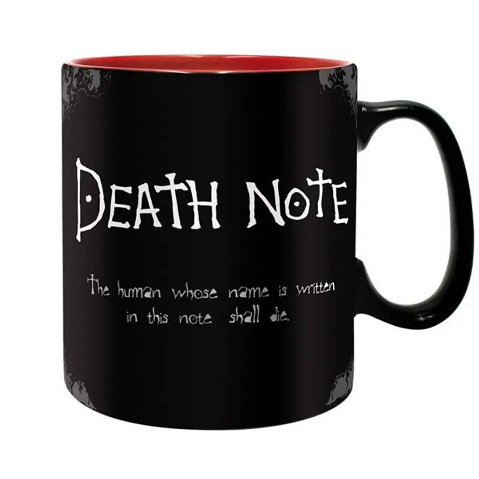 ⁨Kubek - Death Note "Death Note"⁩ w sklepie Wasserman.eu