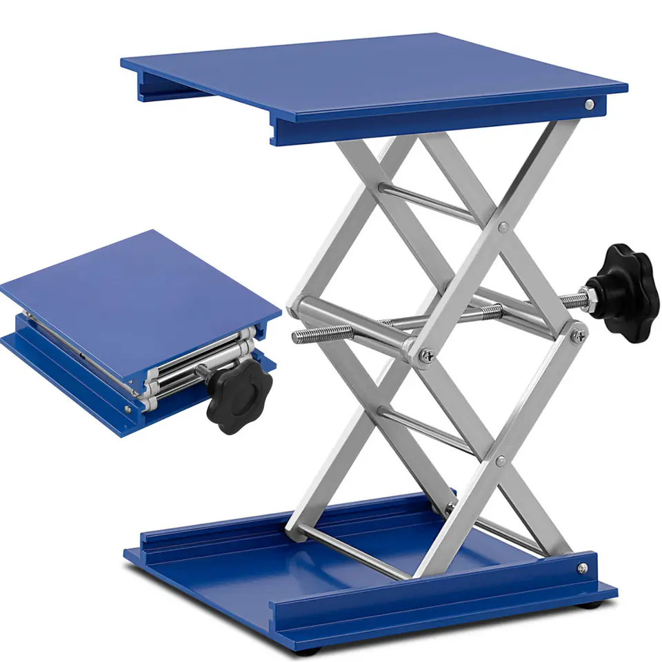 ⁨Scissor laboratory lift 20 x 20 cm up to 15 kg⁩ at Wasserman.eu