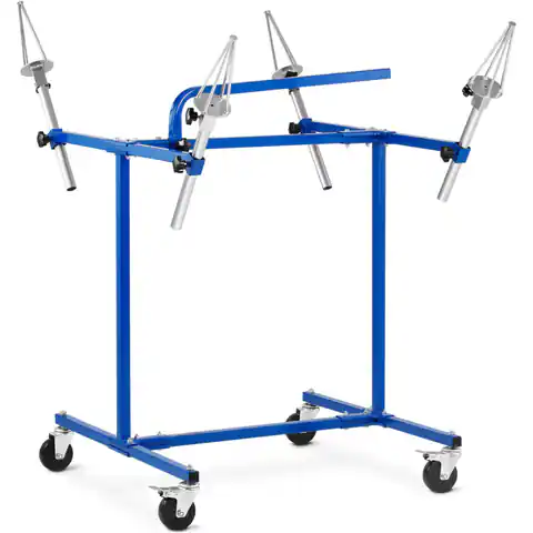 ⁨Paint trolley stand for rims 4 swivel handles⁩ at Wasserman.eu