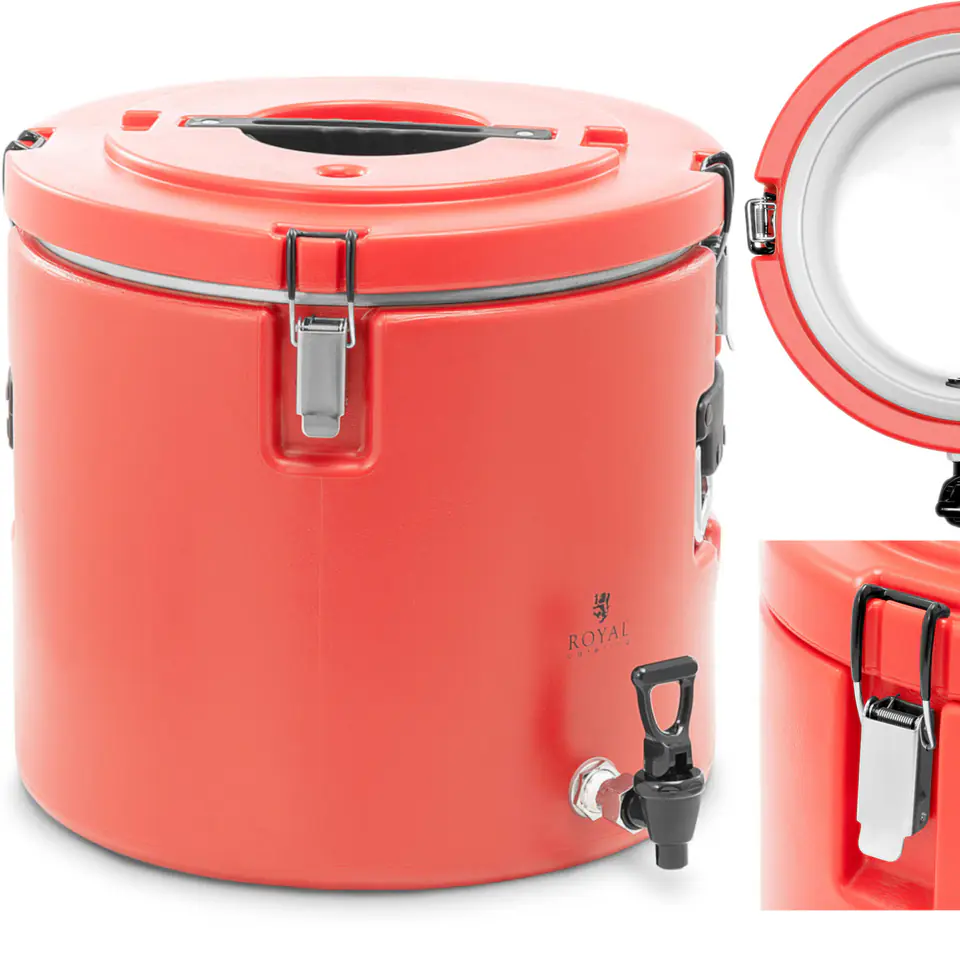 ⁨Catering thermos catering with tap for transporting beverages 30 l⁩ at Wasserman.eu