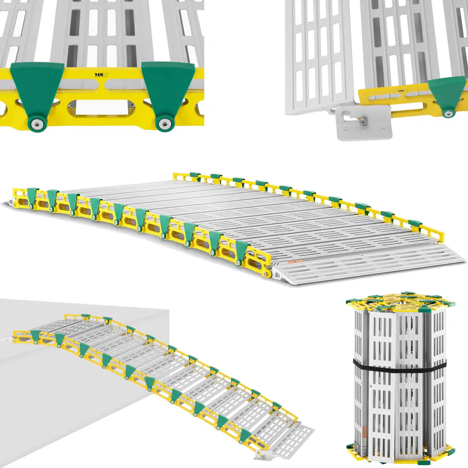 ⁨Portable folding ramp up to 500 kg 1965 x 762 mm⁩ at Wasserman.eu