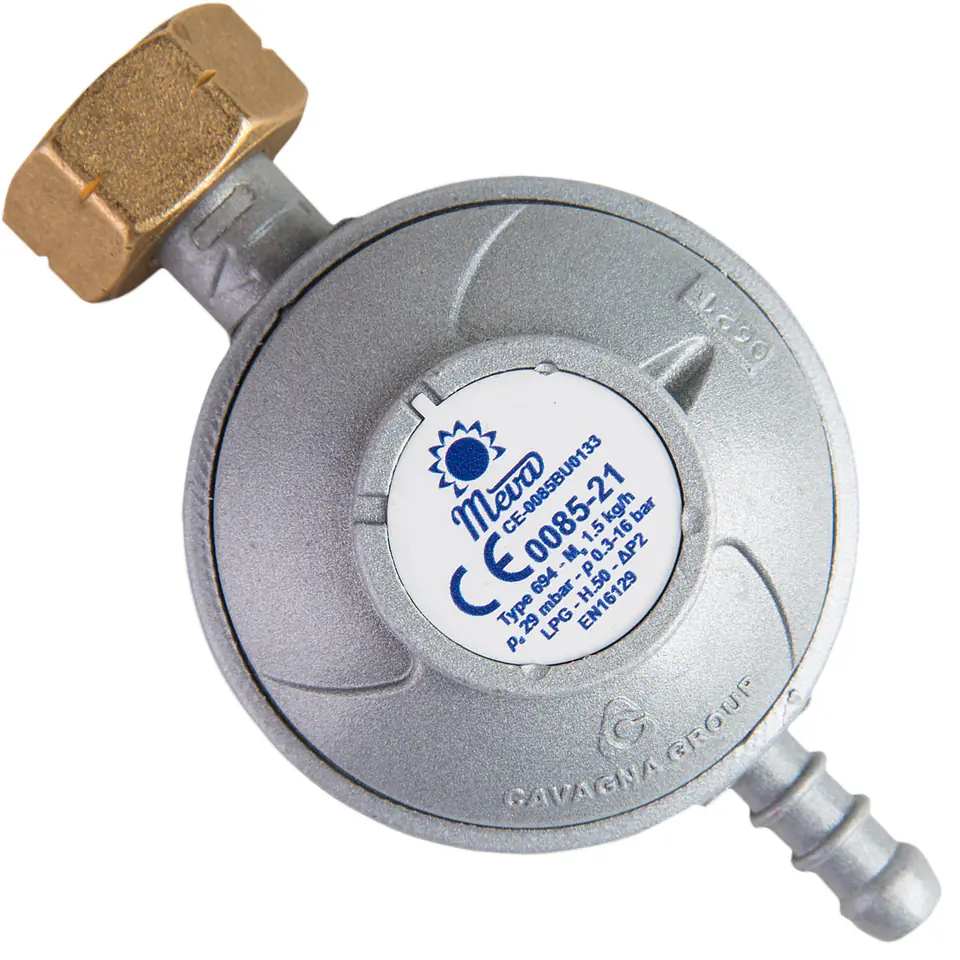 ⁨Reduktor ciśnienia gazu do butli gazowej LPG 37mbar 1,5kg/h Typ 694⁩ w sklepie Wasserman.eu