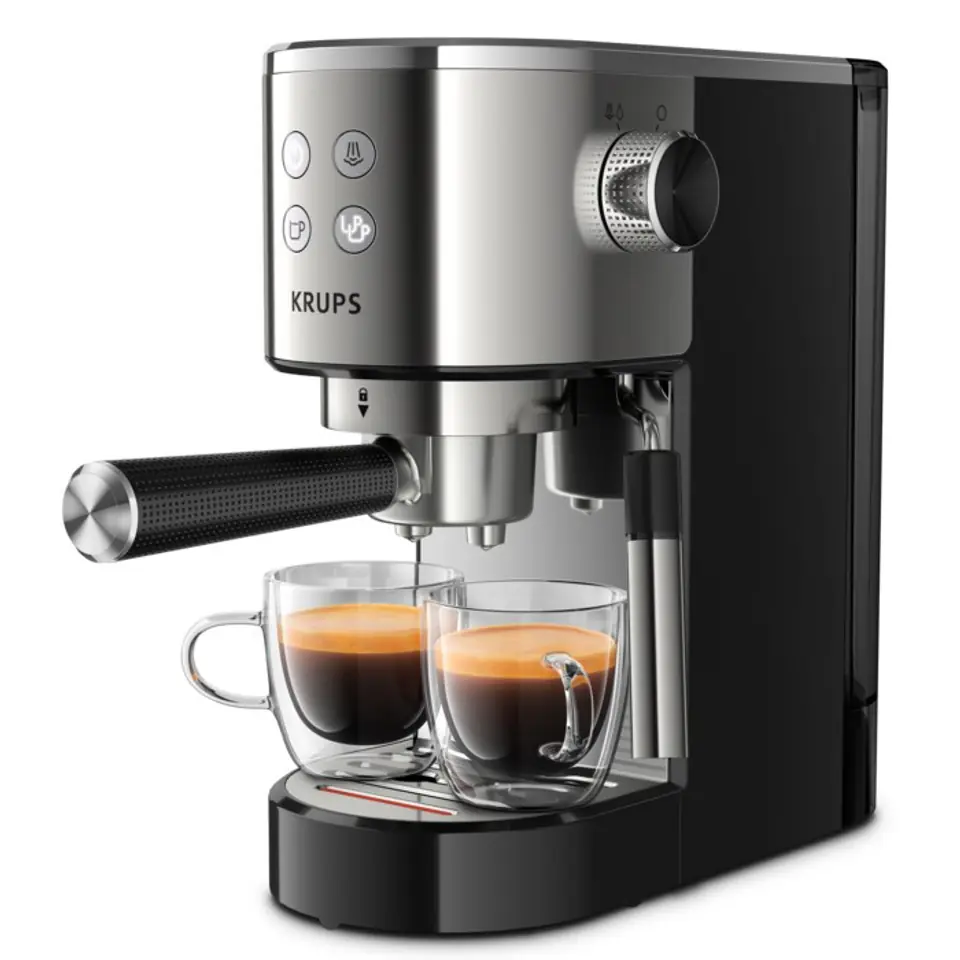 ⁨Krups Virtuoso XP442C11 coffee maker Semi-auto Espresso machine⁩ at Wasserman.eu