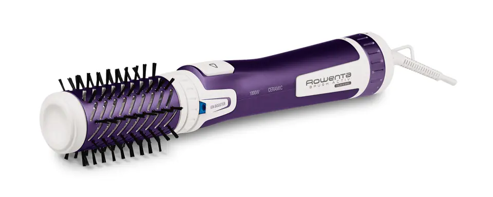 ⁨Suszarko-lokówka Rowenta CF 9530 Brush Active (1000W; kolor fioletowy)⁩ w sklepie Wasserman.eu