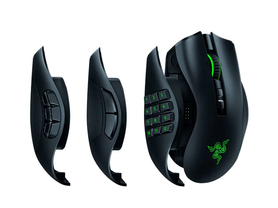 ⁨Razer Naga Pro mouse Right-hand RF Wireless Optical 20000 DPI⁩ at Wasserman.eu