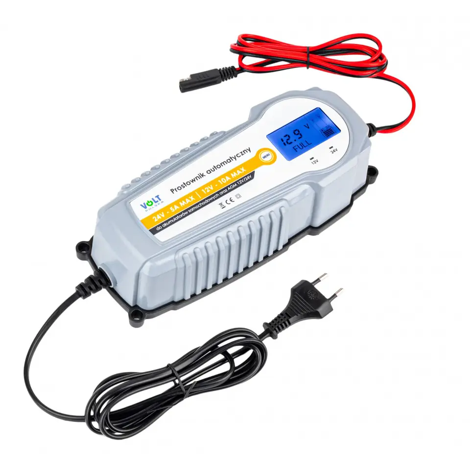 ⁨Battery charger 12/24v 10a lcd automatic⁩ at Wasserman.eu