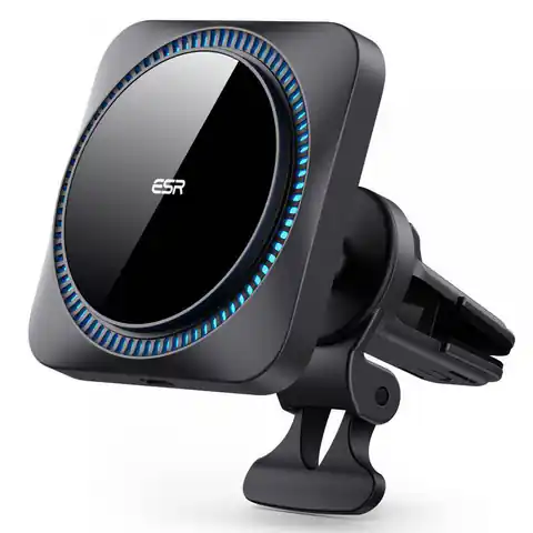 ⁨MagSafe Car Mount with Inductive Charging for Air Vent / Ventilation Grille black⁩ at Wasserman.eu