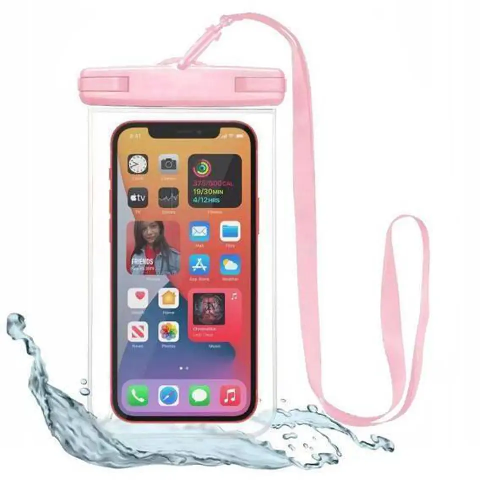 ⁨Etui Tech-Protect Universal Waterproof Case różowe⁩ w sklepie Wasserman.eu