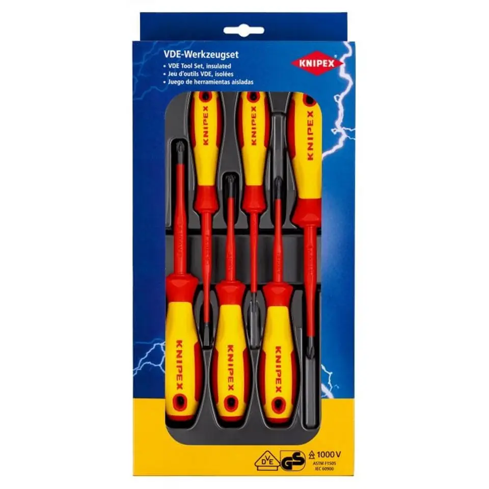 ⁨VDE SCREWDRIVER SET, 6CZ.⁩ at Wasserman.eu