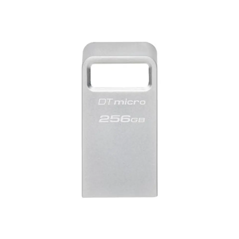 ⁨Kingston | USB 3.2 Flash Drive | DataTraveler micro | 256 GB | USB 3.2 | Silver⁩ w sklepie Wasserman.eu