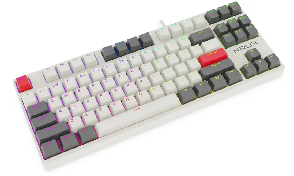 ⁨Klawiatura gamingowa - Atax PRO RGB Creator Retro Gateron Yellow Pro⁩ w sklepie Wasserman.eu