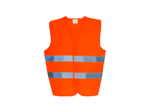 ⁨PS Children's reflective vest, orange. (1LM)⁩ at Wasserman.eu