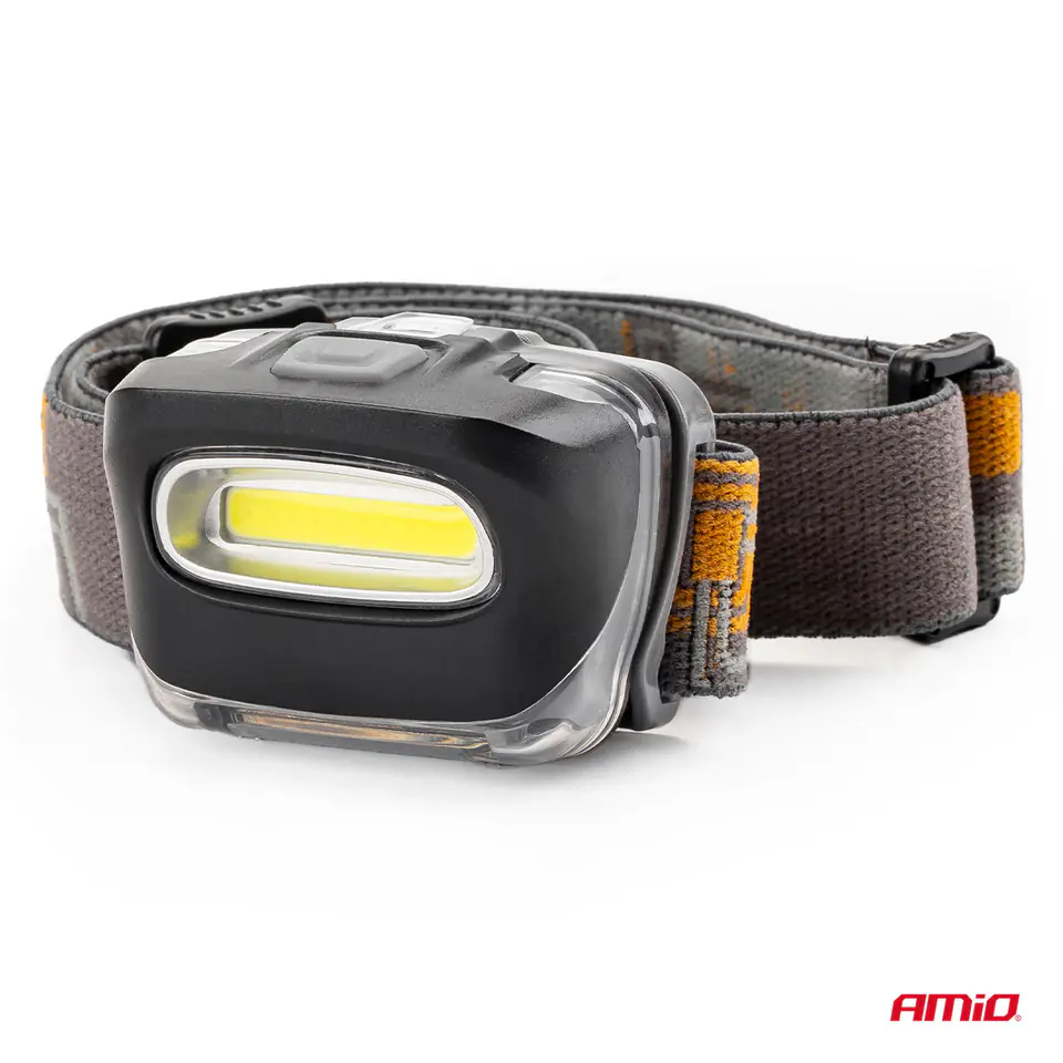 ⁨Front cob headlamp for batteries 3xaaa 150flux ipx3⁩ at Wasserman.eu