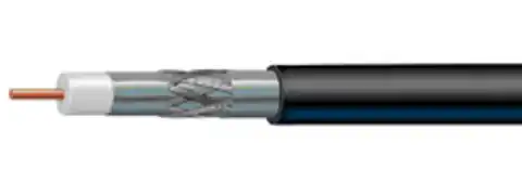⁨Koaxialkabel RG11 1.63mm F11TSV Gel PE 1m⁩ im Wasserman.eu