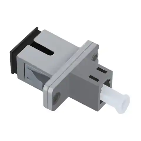 ⁨Qoltec Adapter hybrydowy LC/UPC - SC/UPC | Simplex | Multimode (0NC)⁩ w sklepie Wasserman.eu