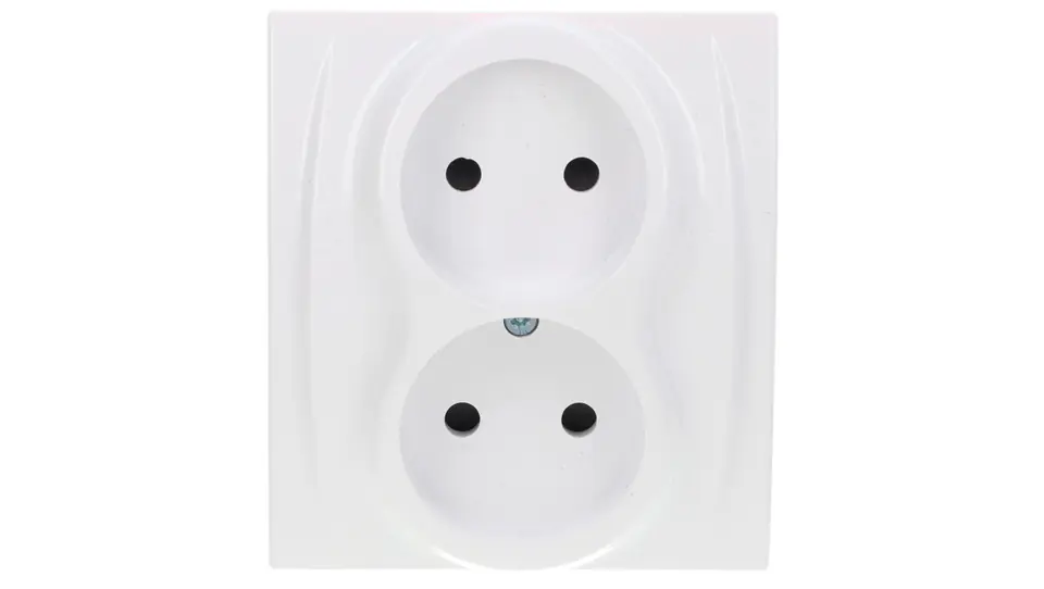 ⁨LOGO Socket double b/u white LGP-2p⁩ at Wasserman.eu