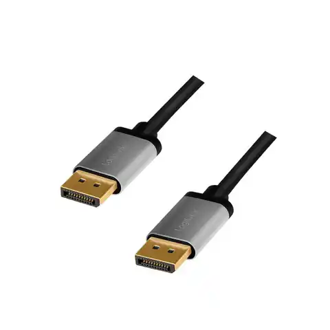 ⁨Kabel DisplayPort 4K/60 Hz,DP/M do DP/M aluminium 2m⁩ w sklepie Wasserman.eu