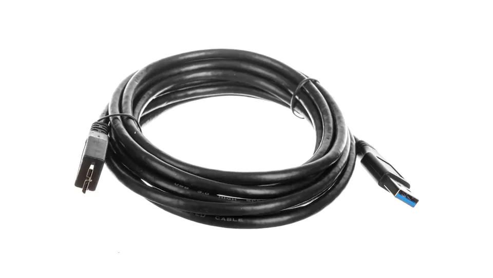 ⁨Przewód adapter USB 3.0 SuperSpeed 3m USB - microUSB 95027⁩ w sklepie Wasserman.eu
