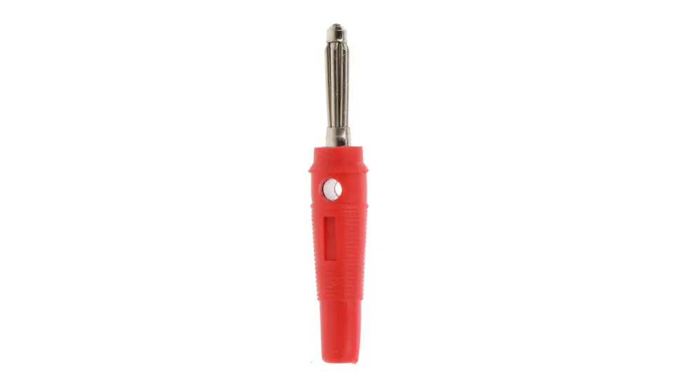 ⁨Banana plug 4mm red 11459⁩ at Wasserman.eu