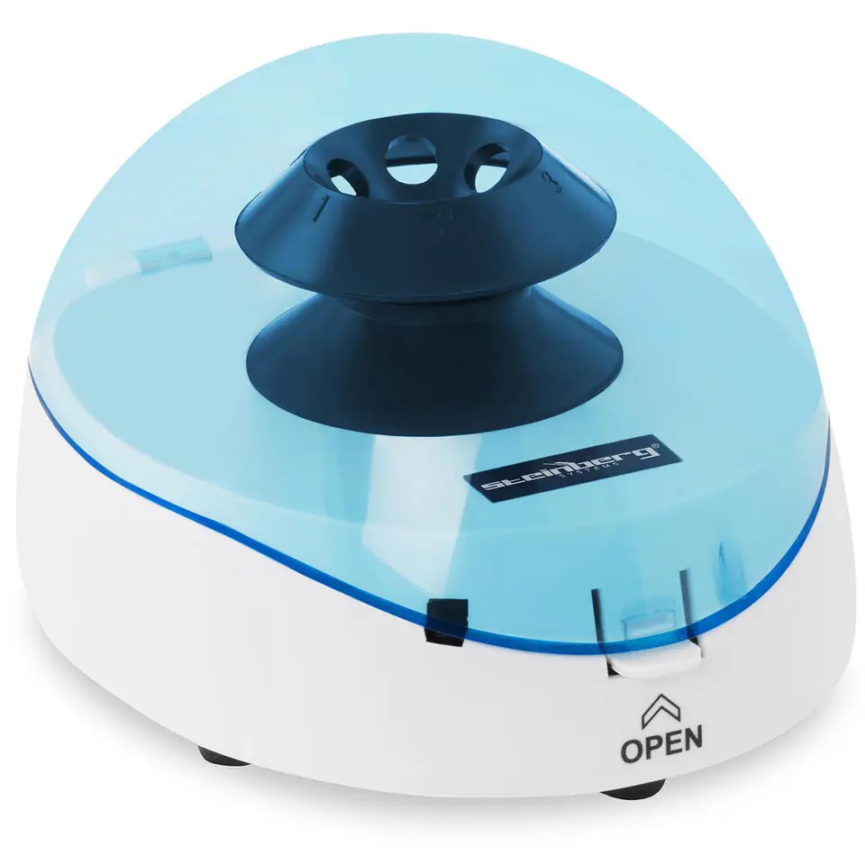 ⁨Professional Plasma Laboratory Centrifuge For 6/16 Tubes 1.5/0.5ml 15W SBS-MZ-4000/6-1.5⁩ at Wasserman.eu