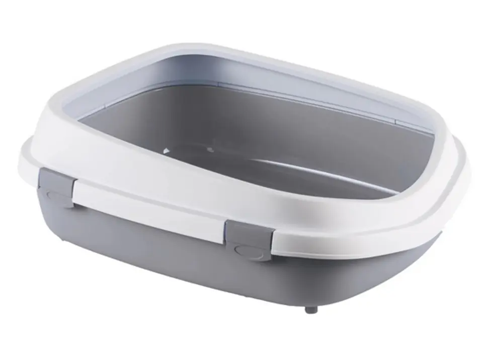 ⁨Stefanplast Jumbo litter box for big cats grey [96869]⁩ at Wasserman.eu