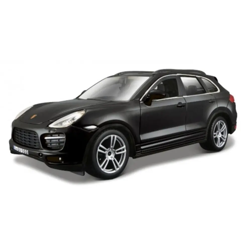 ⁨Metal model Porsche Cayenne Turbo Black 1/24⁩ at Wasserman.eu