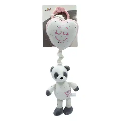 ⁨Pozytywka Panda różowa 35 cm⁩ w sklepie Wasserman.eu