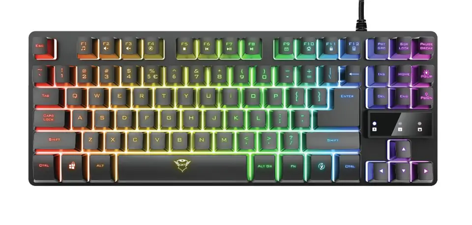Klawiatura gamingowa TRUST GXT833 THADO TKL US w sklepie Wasserman.eu