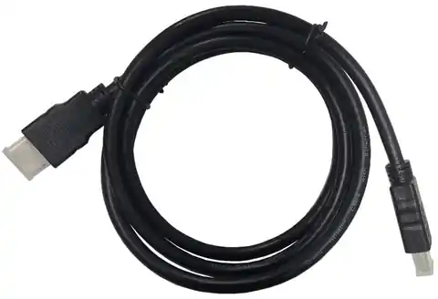 ⁨HDMI-HDMI cable 1,5m 2.0V 4K UHD black⁩ at Wasserman.eu