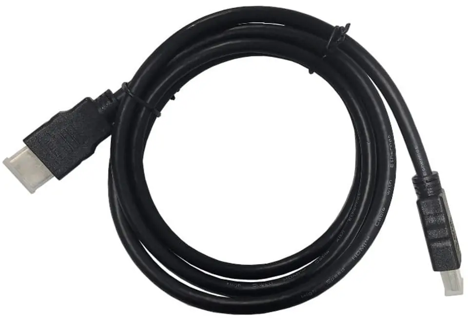 ⁨HDMI-HDMI cable 1,5m 2.0V 4K UHD black⁩ at Wasserman.eu