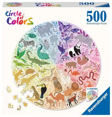 ⁨Puzzle 500 elements Animals⁩ at Wasserman.eu