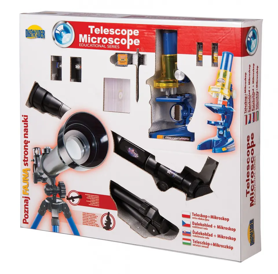 ⁨Teleskop + mikroskop Zestaw EDUKACYJNY⁩ w sklepie Wasserman.eu