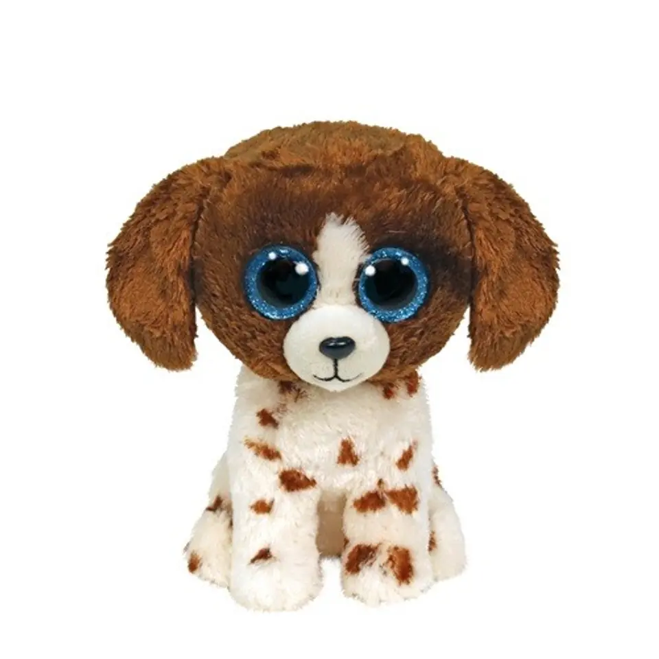 Maskotka Ty Beanie Boos Pies brązowo-biały - Muddles 15 cm w sklepie Wasserman.eu