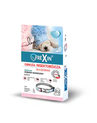⁨FREXIN Obroża insektobójcza dla szczeniaka 35cm [25474]⁩ w sklepie Wasserman.eu