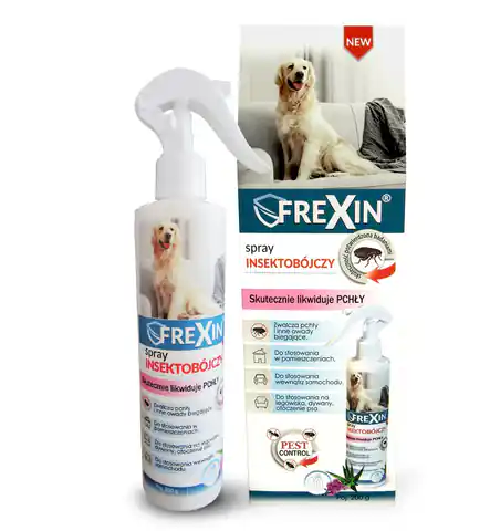 ⁨FREXIN Spray insektobójczy na legowiska 200g [23500]⁩ w sklepie Wasserman.eu