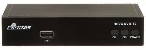 ⁨TUNER CYFROWY HD DVB-T/DVB-T2 T2-BOX H.265/HEVC SIGNAL⁩ w sklepie Wasserman.eu