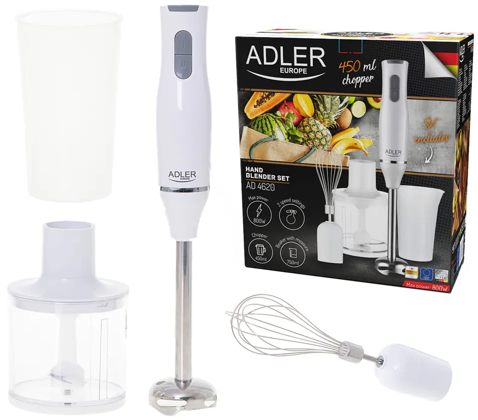 Blender ręczny. Zestaw Adler AD 4620 w sklepie Wasserman.eu
