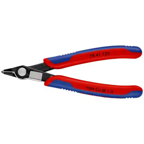 ⁨SIDE CUTTING PLIERS WITH SPRING INSULATED 125MM⁩ at Wasserman.eu
