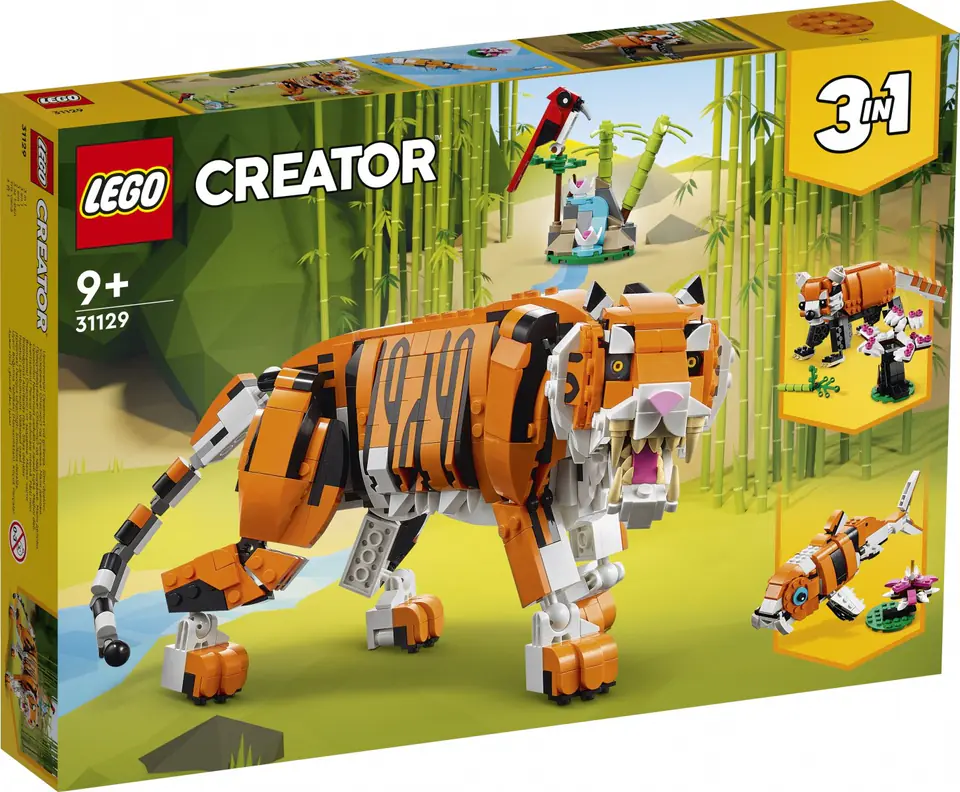 ⁨Klocki Creator 31129 Majestic Tiger⁩ at Wasserman.eu