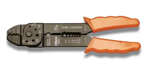 ⁨CRIMPING PLIERS FOR OPEN CABLE TERMINALS 1.25-5.5⁩ at Wasserman.eu