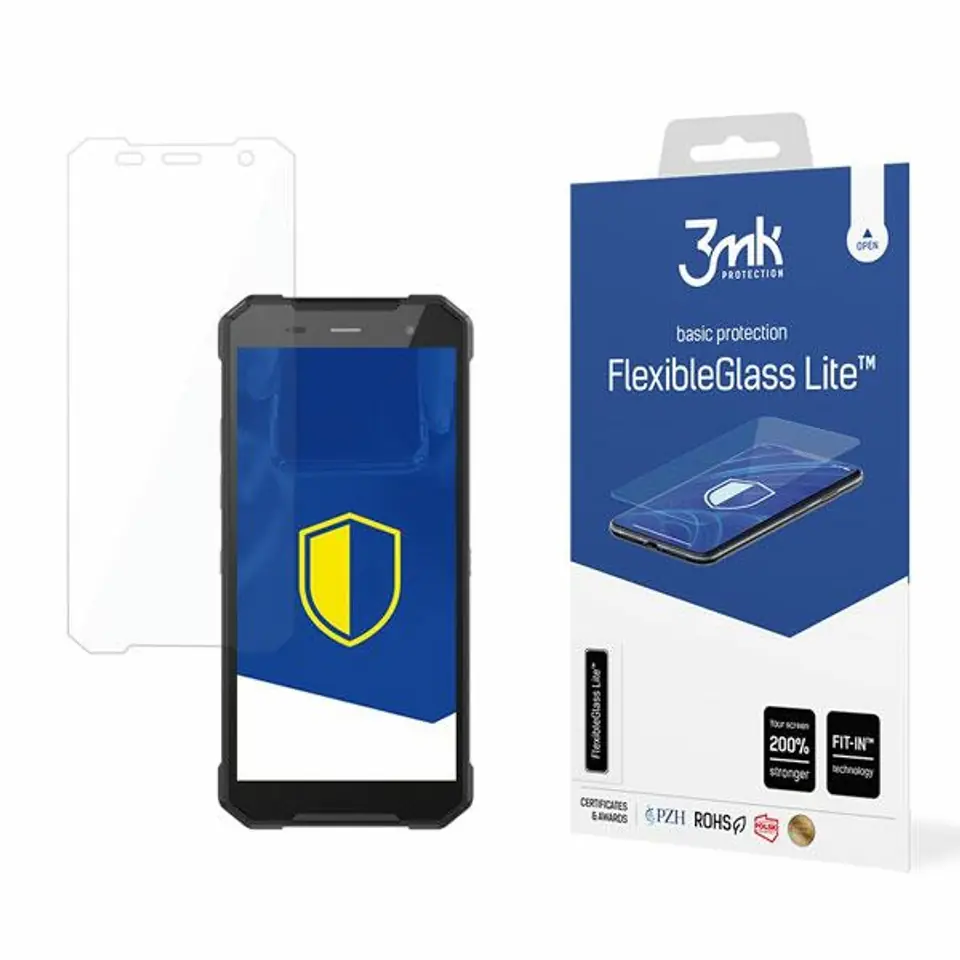 ⁨3MK FlexibleGlass Lite MyPhone Hammer Explorer Plus Eco Hybrid Glass Lite⁩ at Wasserman.eu