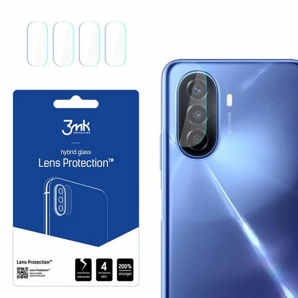 ⁨3MK Lens Protect Huawei Nova Y70 Camera Lens Protection 4pcs⁩ at Wasserman.eu