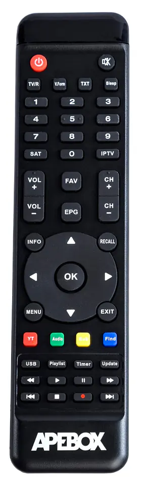 ⁨Remote control for Apebox S2 / C2 / C2 4K tuner⁩ at Wasserman.eu