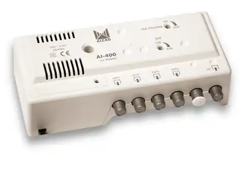 ⁨Home broadband amplifier Alcad AI-400 28dB⁩ at Wasserman.eu