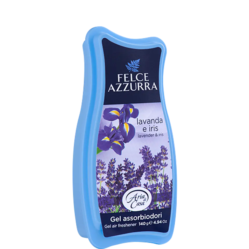 ⁨Felce Azzurra Lavanda e Iris Odour Absorbent Gel 140 g⁩ at Wasserman.eu