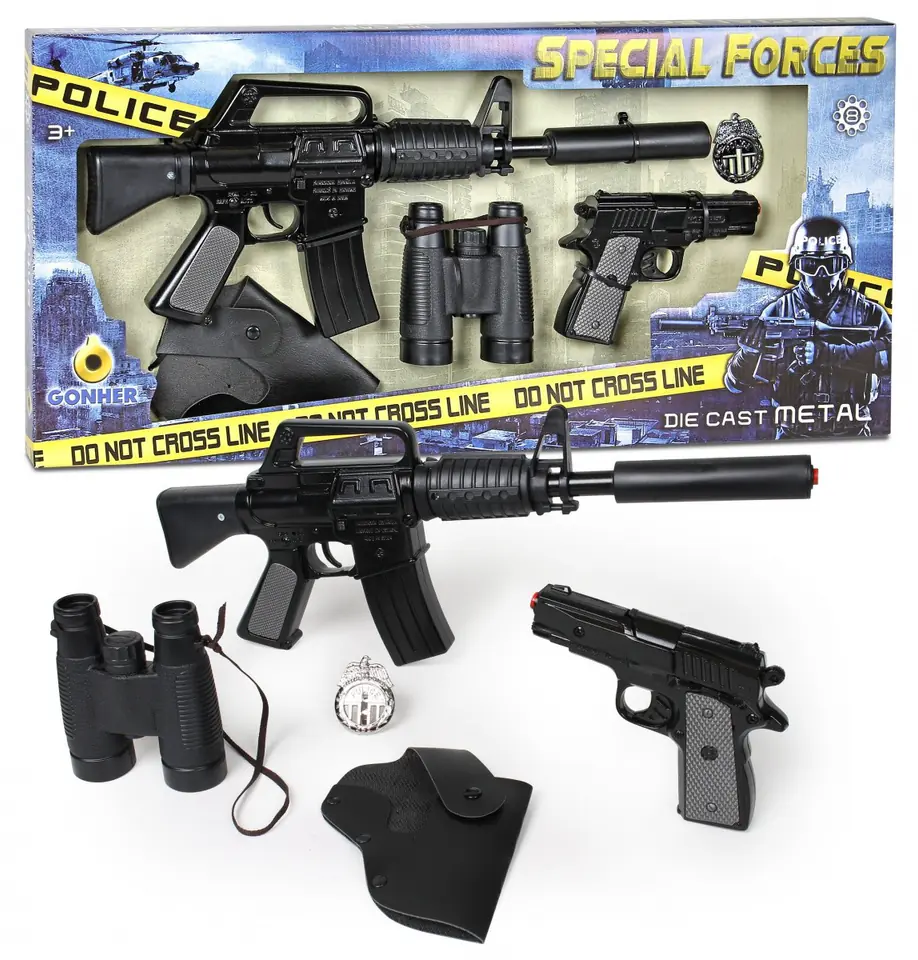 ⁨Gonher Set of policeman 5 pcs.⁩ at Wasserman.eu