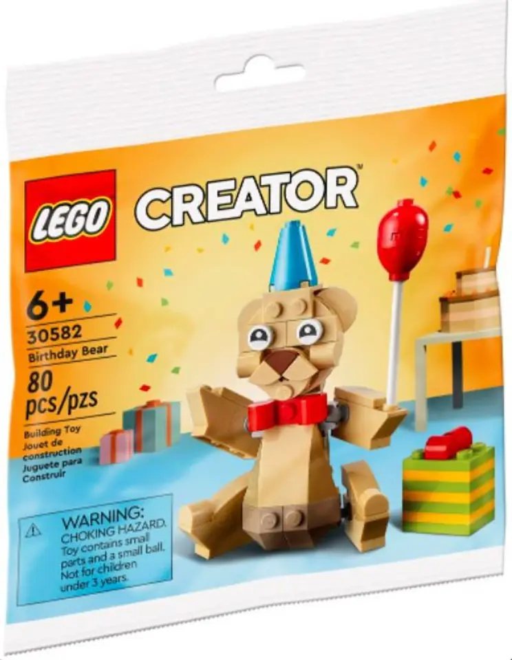 Creator Klocki 30582 Urodzinowy niedźwiedź w sklepie Wasserman.eu