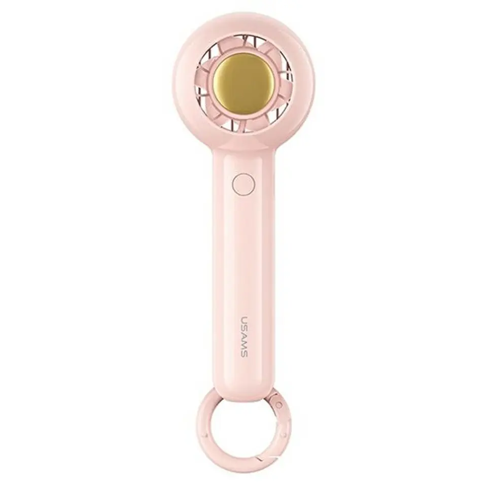 ⁨USAMS Handheld fan Mini 1200mAh Candy Series pink/pink ZB251FS02 (US-ZB251)⁩ at Wasserman.eu